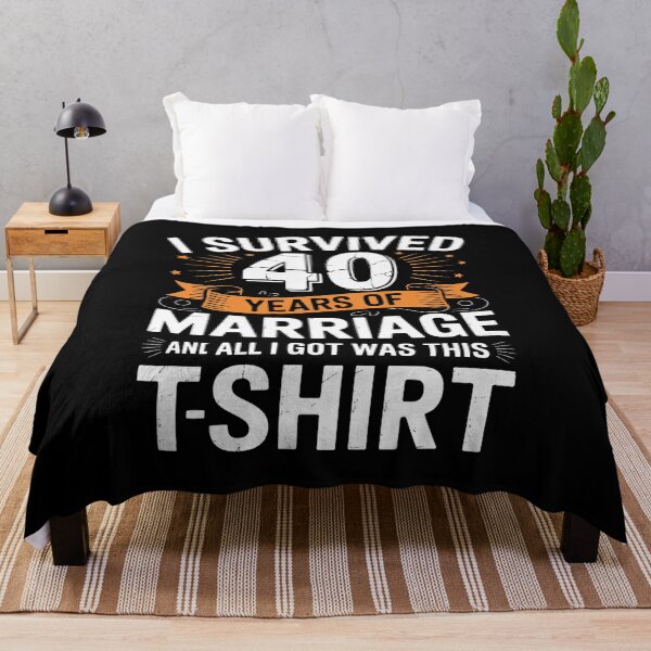 Item preview, 40th Wedding Anniversary Couples Husband Wife 40 Years designed and sold by joedavila.