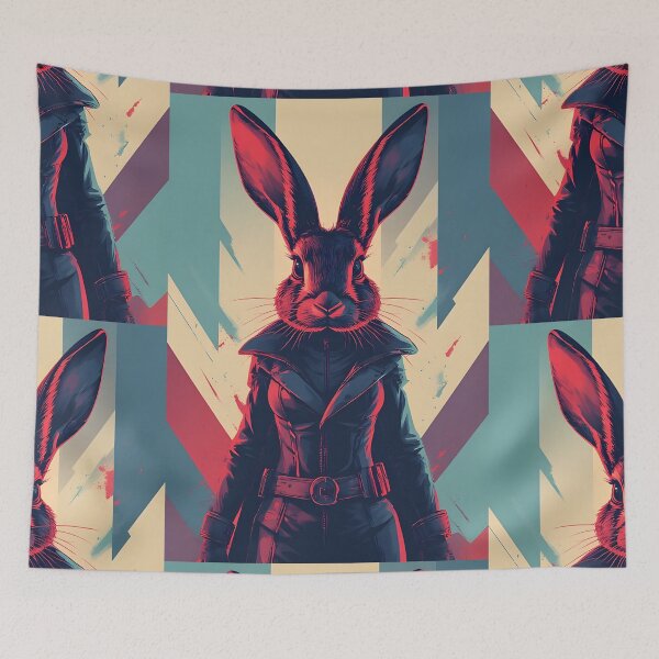 Item preview, Black Rabbit Superhero designed and sold by owi-art.