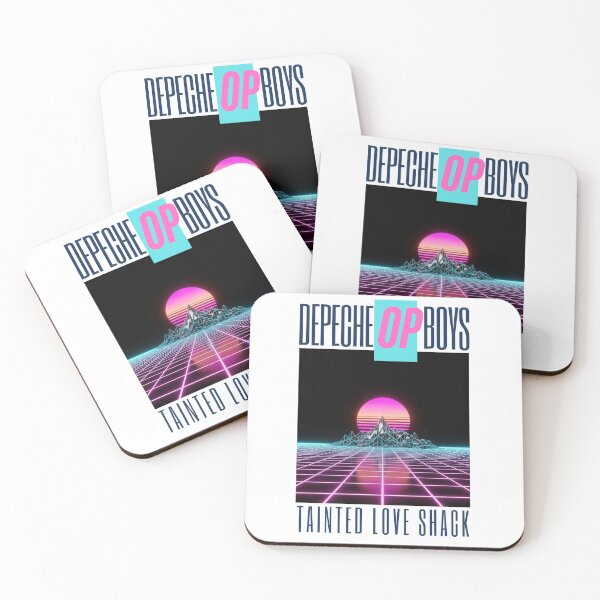 Item preview, Tainted Love Shack - Depeche OP Boys Synthwave Parody designed and sold by Pixel Pie Designs.