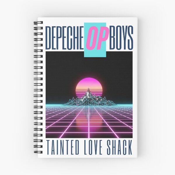 Item preview, Tainted Love Shack - Depeche OP Boys Synthwave Parody designed and sold by Pixel Pie Designs.