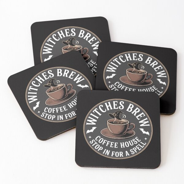 Item preview, Witches Brew Coffee House Halloween designed and sold by jewellmeyers.