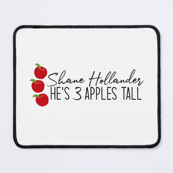 Item preview, Shane Hollander. He's 3 apples tall. - Heated Rivalry funny sticker, Ilya Rozanov, Hollanov designed and sold by RosefinchArt.