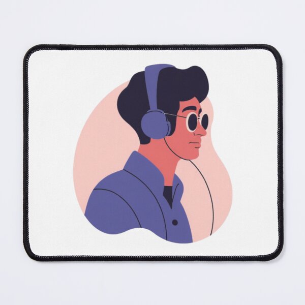 Item preview, Chill Vibes Minimalist Vector Profile Portrait designed and sold by VYRON STUDIO.
