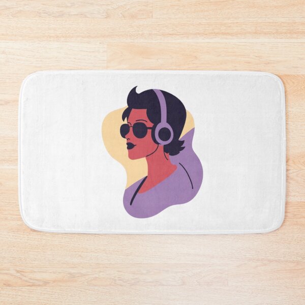 Item preview, Chill Vibes Minimalist Vector Profile Portrait designed and sold by VYRON STUDIO.