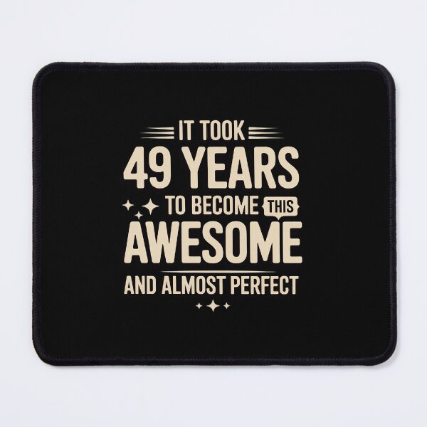 Item preview, 49 Year Old 49th Birthday Gift Ideas for Him Men Women Dad designed and sold by traceydowns.