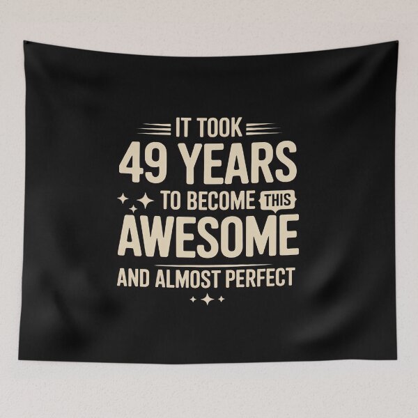 Item preview, 49 Year Old 49th Birthday Gift Ideas for Him Men Women Dad designed and sold by traceydowns.