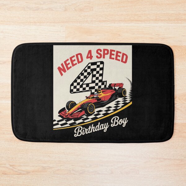 Item preview, 4 Year Old Racing Car,4th Birthday Race Car designed and sold by traceydowns.