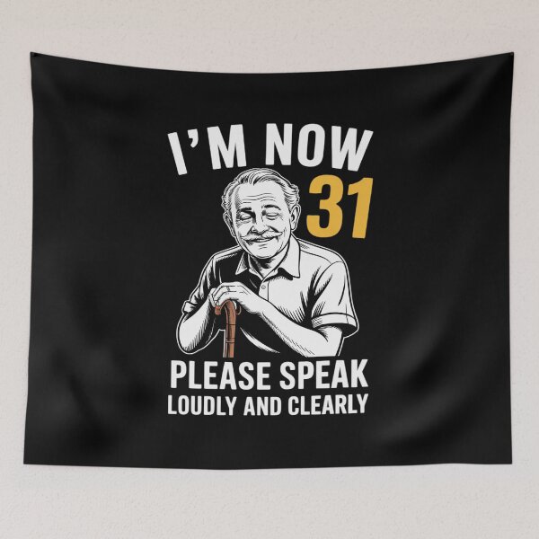 Item preview, 31st Birthday For Him I'm Now 31 Years Old  Cool BDay designed and sold by KristieRamsey.