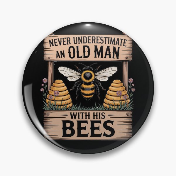 Item preview, Apiary Bee Keeper An Old Man With His Bees Beekeeping designed and sold by traceydowns.