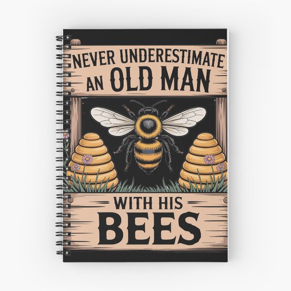 Item preview, Apiary Bee Keeper An Old Man With His Bees Beekeeping designed and sold by traceydowns.