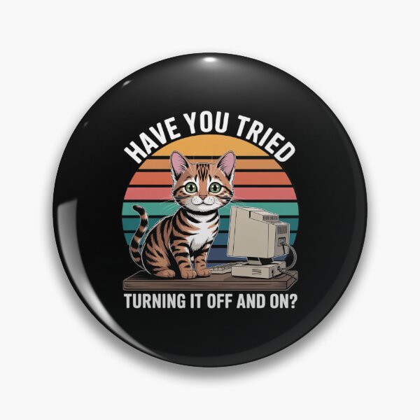 Item preview, Tech Support Humor I Cat Tech Engineer I Computer IT Guy 7 designed and sold by MarryIsMonth.