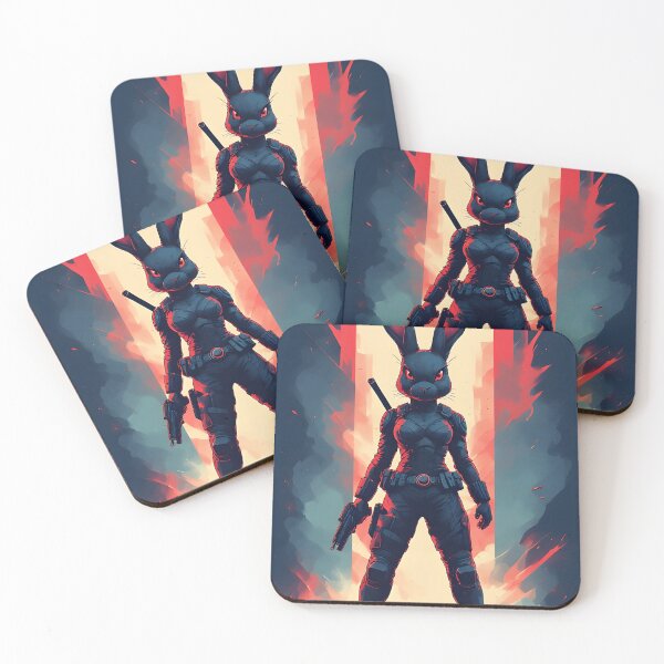 Item preview, Black Rabbit Superhero designed and sold by owi-art.
