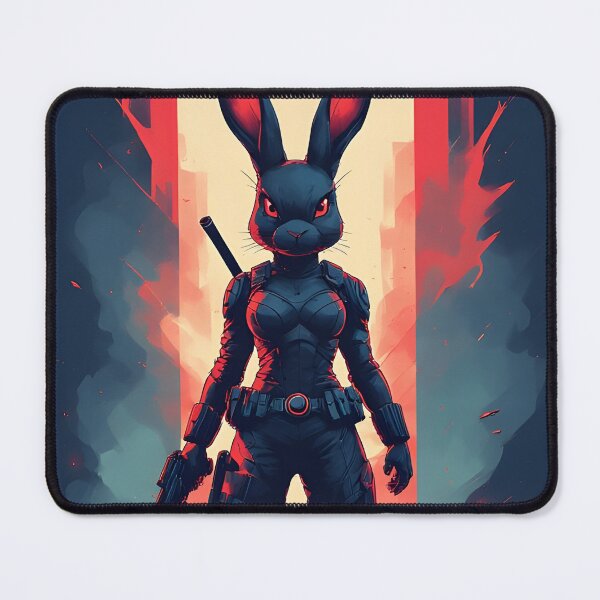Item preview, Black Rabbit Superhero designed and sold by owi-art.