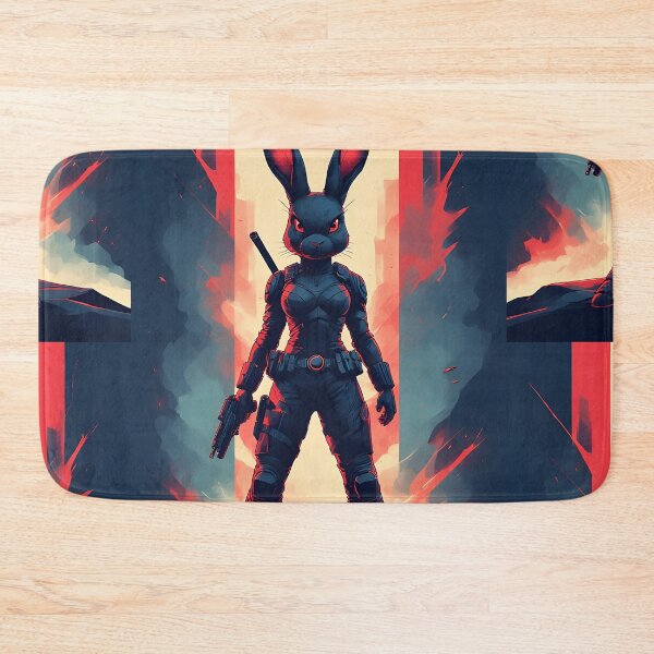 Item preview, Black Rabbit Superhero designed and sold by owi-art.
