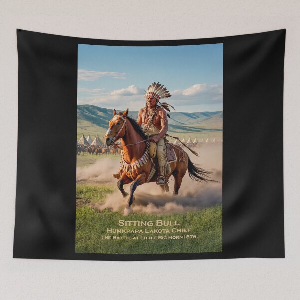 Item preview, SITTING BULL - The Battle at Little Big Horn 1876 designed and sold by DBM Photo Art 1.