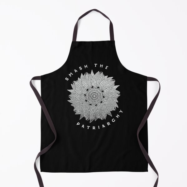 Item preview, Smash the Patriarchy – Feminist Sunflower Mandala Design designed and sold by TeesbyDD.