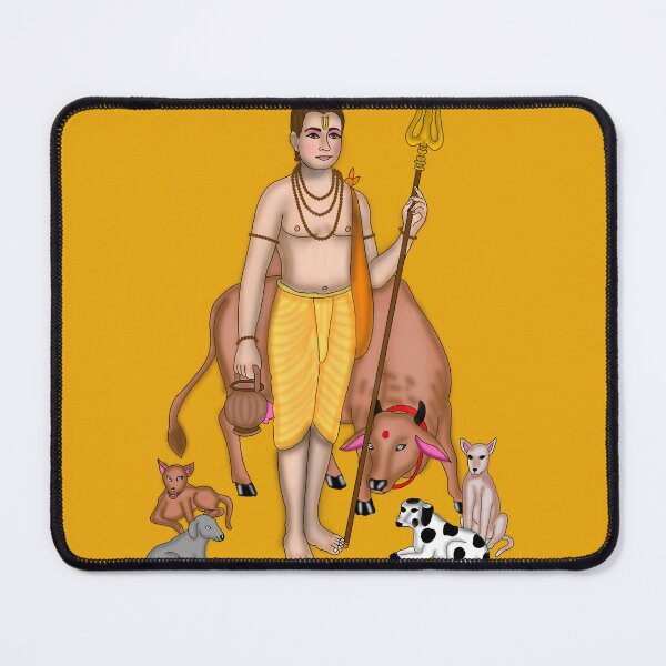 Item preview, Duttatreya Art – Divine Hindu Trinity Illustration designed and sold by Harshit_Digital_Arts.