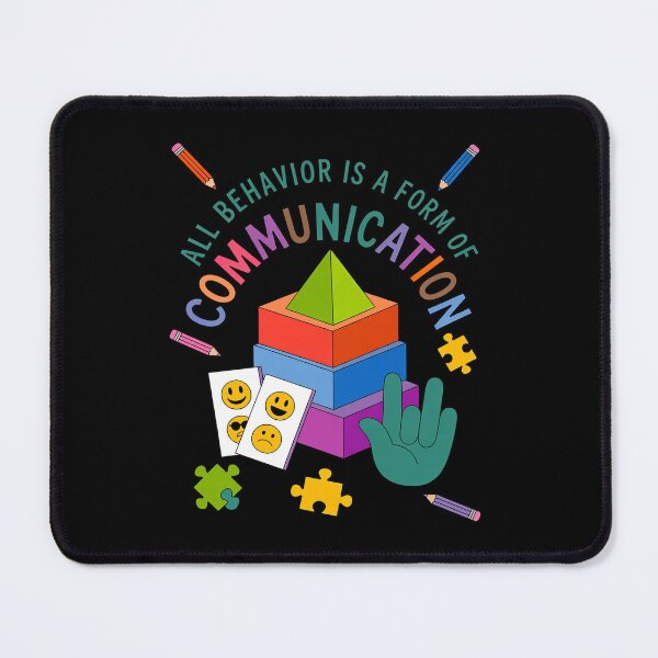 Item preview, All Behavior Is A Form Of Communication Autism SPED Teacher designed and sold by traceydowns.