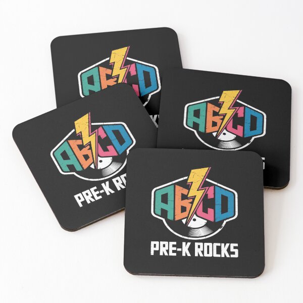 Item preview, ABCD Pre-k Kindergarten Rocks Pencil Lightning Teachers Rock designed and sold by KristieRamsey.