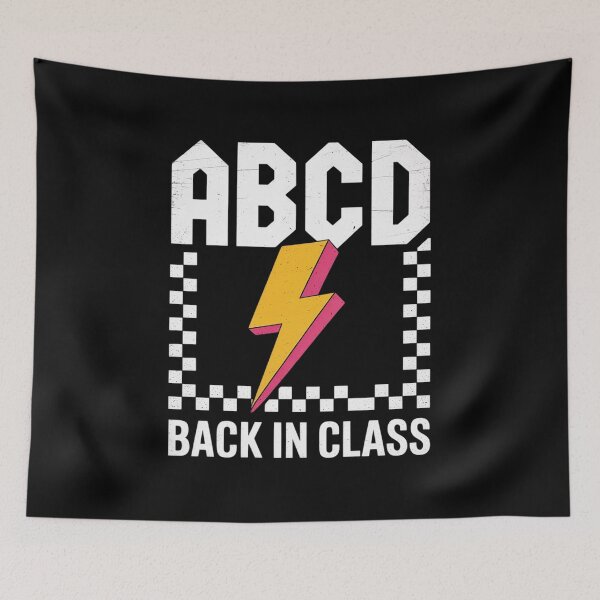 Item preview, ABCD Back In Class School Teacher Kids designed and sold by KristieRamsey.
