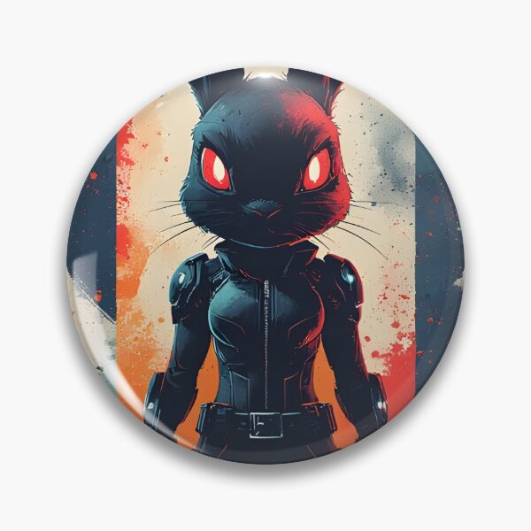 Item preview, Black Rabbit Superhero designed and sold by owi-art.