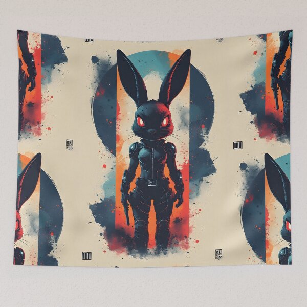 Item preview, Black Rabbit Superhero designed and sold by owi-art.