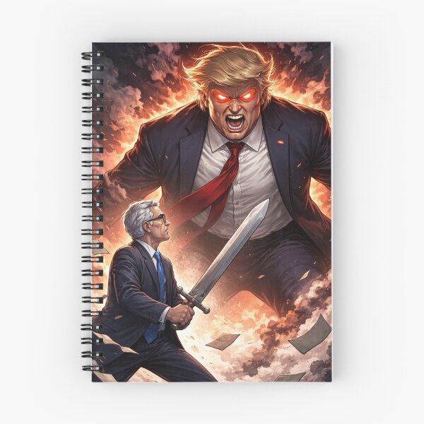 Item preview, Jerome Powell defending against Trump designed and sold by LavishFiends.