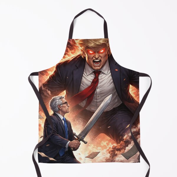 Item preview, Jerome Powell defending against Trump designed and sold by LavishFiends.