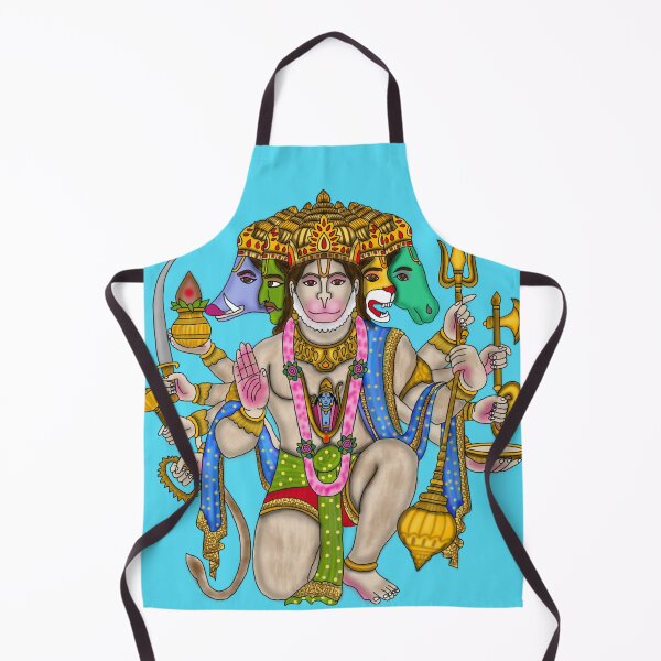 Item preview, Hanuman Art – Powerful Hindu Monkey God Illustration designed and sold by Harshit_Digital_Arts.