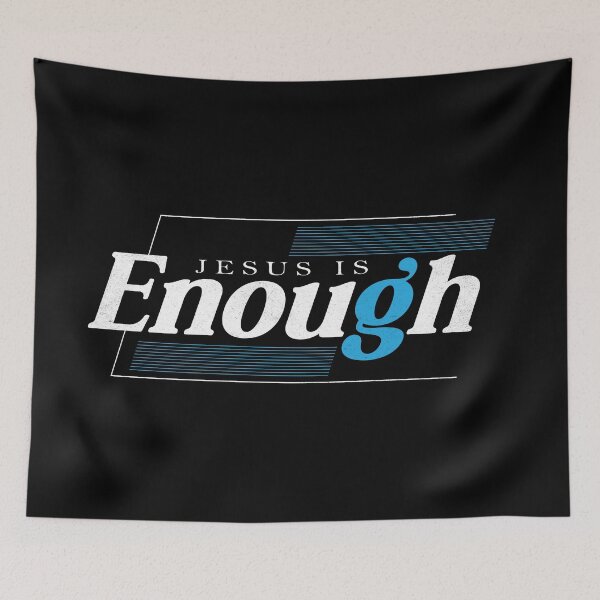 Item preview, Jesus Is Enough – Christian Faith designed and sold by Verse & Vibes.