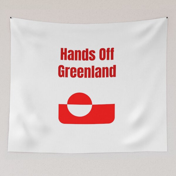 Item preview, Hands Off Greenland designed and sold by KATKattalestv.