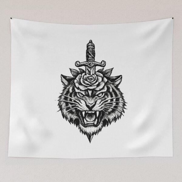 Item preview, Fierce Tiger Blade Symbol designed and sold by TrendlyStudio.