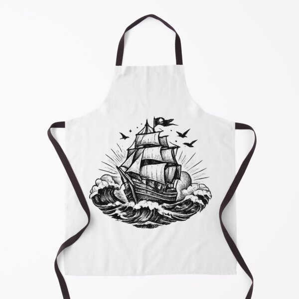Item preview, Ship Fighting The Storm designed and sold by TrendlyStudio.