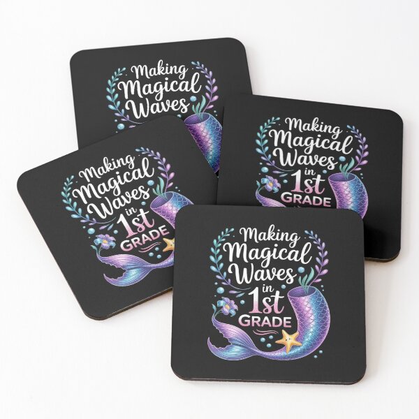Item preview, 1st Grade Cute Mermaid girls 1st day of back to school kids designed and sold by KristieRamsey.