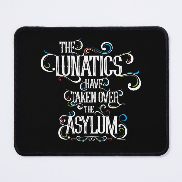Item preview, The Lunatics Have Taken Over the Asylum – Political Typography Art designed and sold by TeesbyDD.