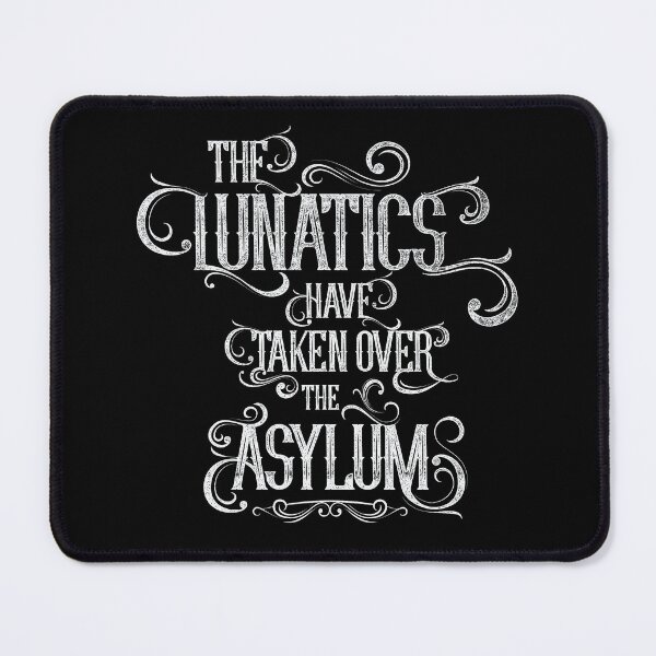 Item preview, The Lunatics Have Taken Over the Asylum – Political Typography Art designed and sold by TeesbyDD.