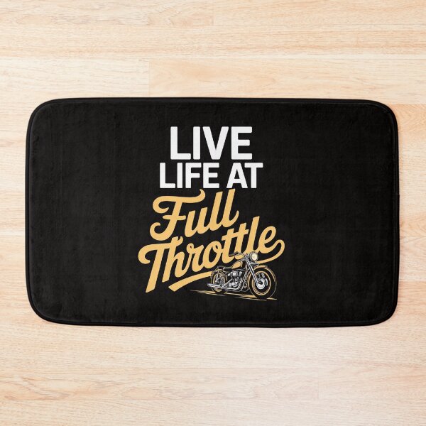 Item preview, Live Life at Full Throttle for Drag Racers & Drifters designed and sold by HesterFoley.