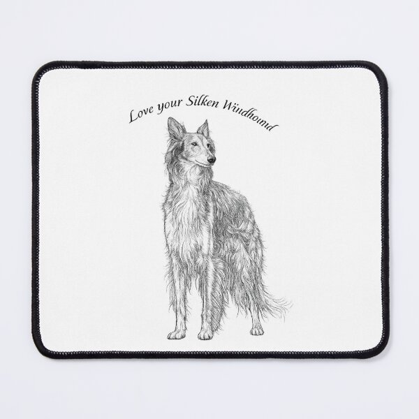 Item preview, Silken Windhound Standing designed and sold by McSilkens.