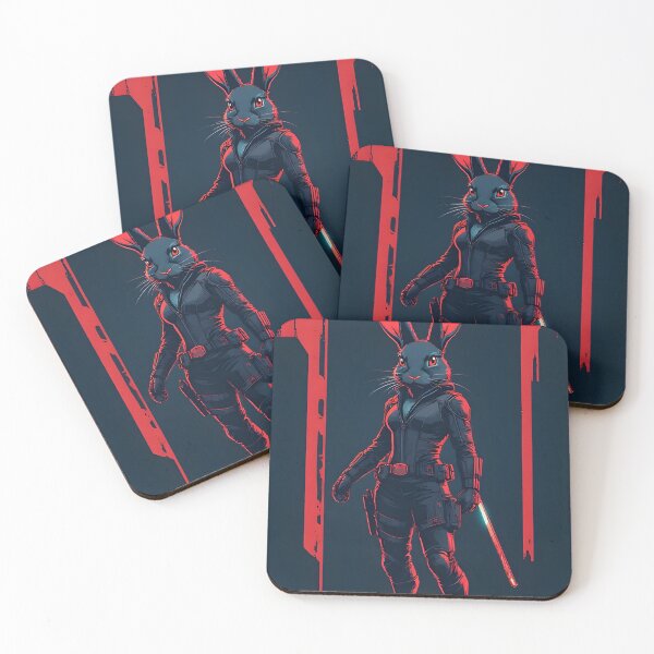 Item preview, Black Rabbit Superhero designed and sold by owi-art.