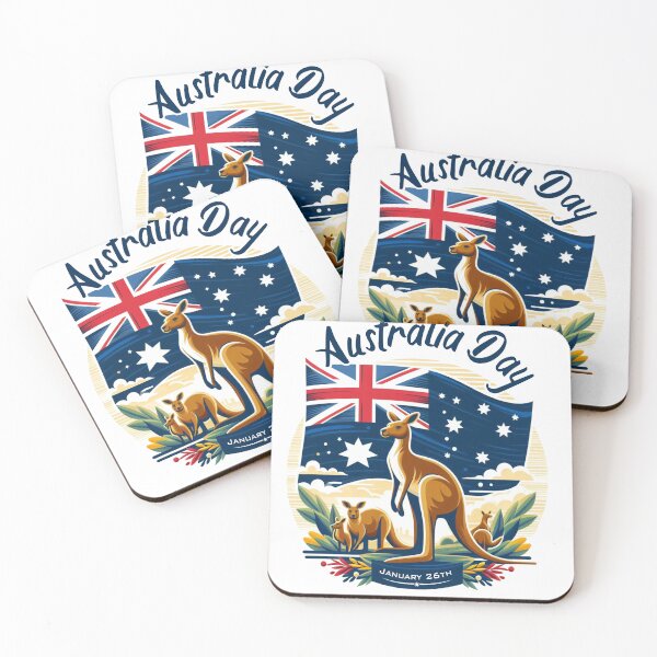 Item preview, Australia Day designed and sold by Caribes.
