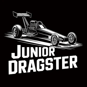 Artwork thumbnail, Junior Dragster Racing Car Racer Drag Racing by HesterFoley