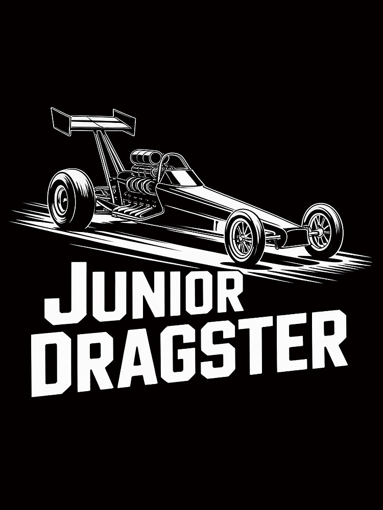 Thumbnail 3 of 3, Scarf, Junior Dragster Racing Car Racer Drag Racing designed and sold by HesterFoley.
