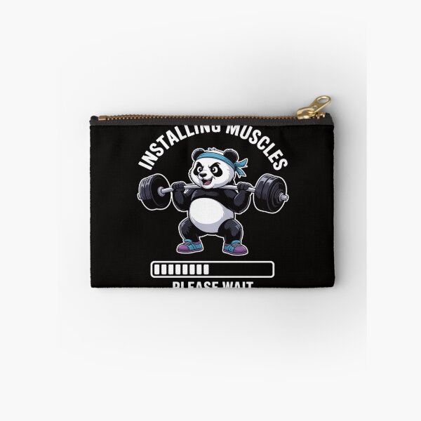 Item preview, Installing Muscles Please Wait Panda Weight Lifting Barbell designed and sold by HesterFoley.