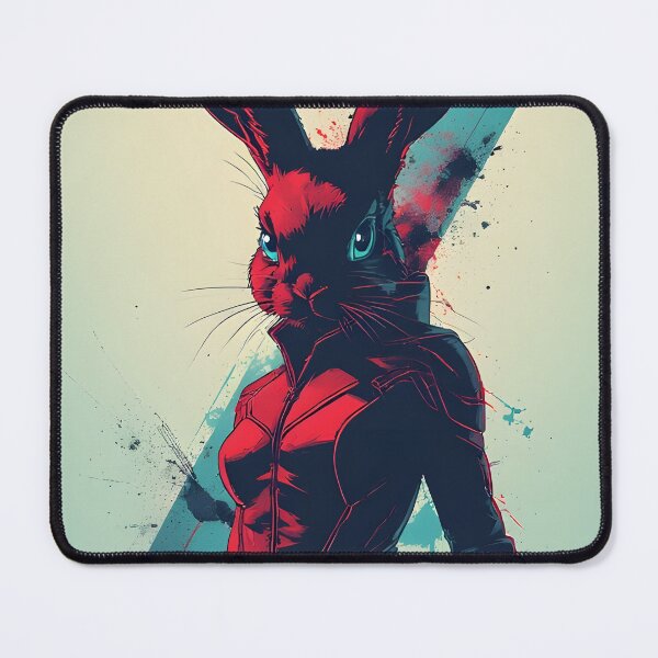 Item preview, Black Rabbit Superhero designed and sold by owi-art.