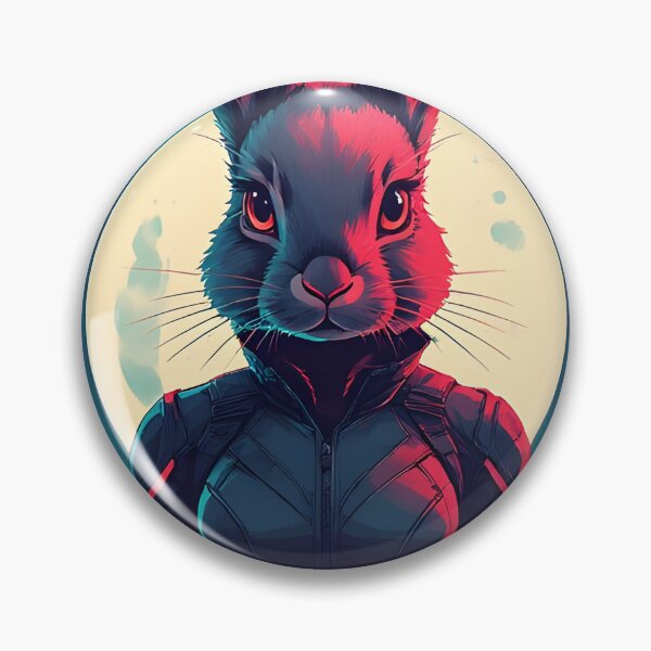 Item preview, Black Rabbit Superhero designed and sold by owi-art.