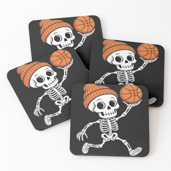 Item preview, Skeleton Playing Basketball designed and sold by lamsaoniutoi.