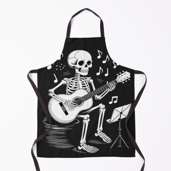 Item preview, Skeleton Playing Guitar Halloween Skeleton Music Player Rock designed and sold by lamsaoniutoi.