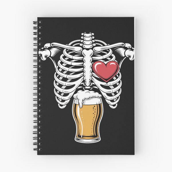 Item preview, Skeleton Ribcage Beer Halloween Spooky Beer Design Halloween designed and sold by lamsaoniutoi.