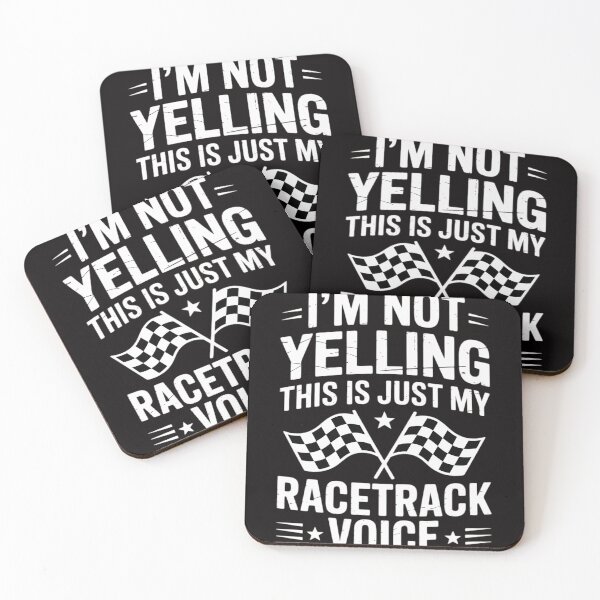 Item preview, Im Not Yelling Drag Racing Race Car Driver Racer Themed Gift designed and sold by PattonJillian.