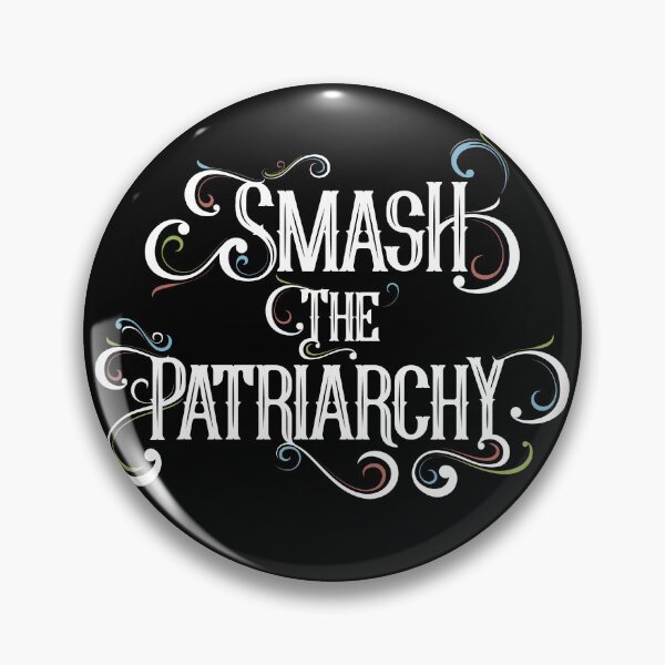 Item preview, Smash the Patriarchy – Ornate Typography Feminist Statement designed and sold by TeesbyDD.